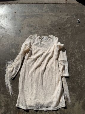 Idyllwind Cream Crochet Lace Top